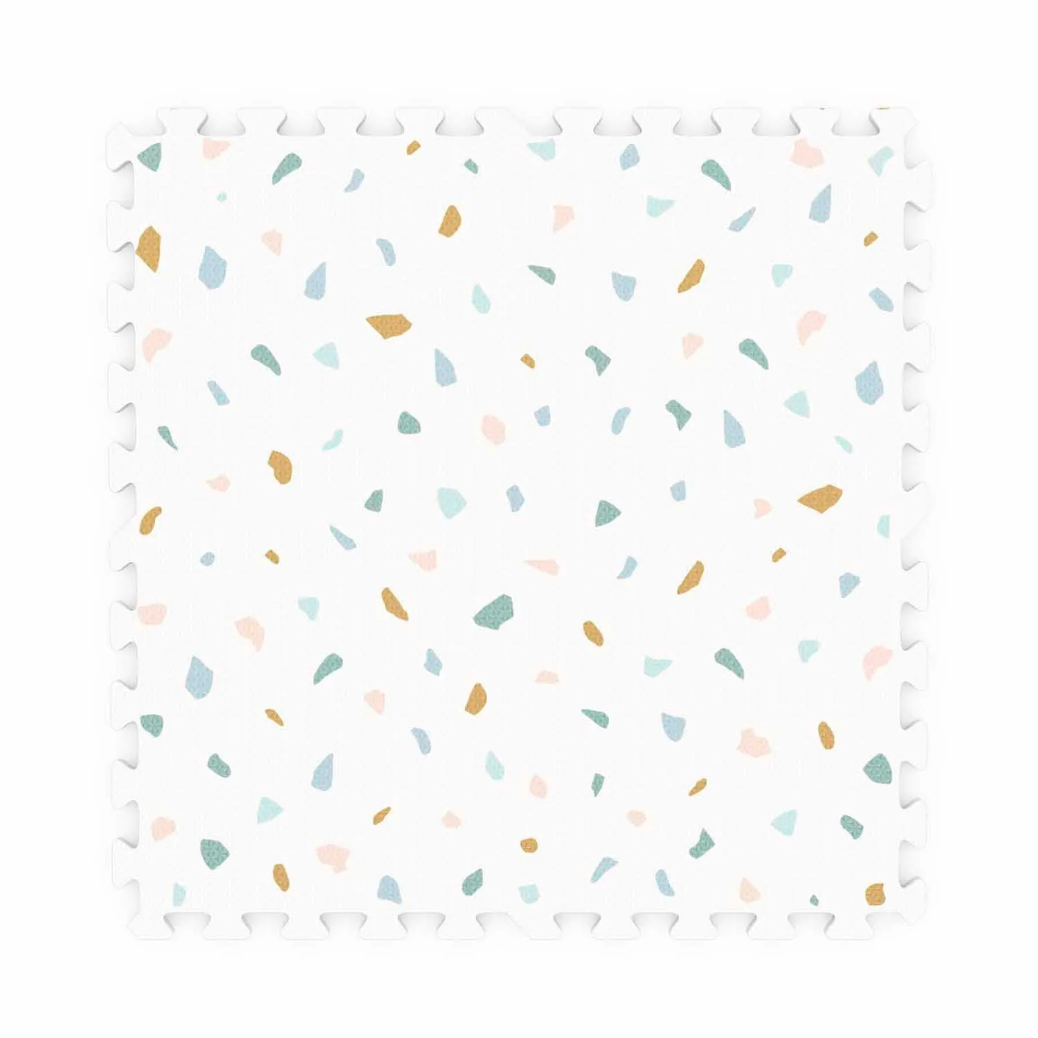 Play&Go EEVAA 3-in-1 Reversible Puzzle Playmat - Village/Terrazzo - 120x180cm