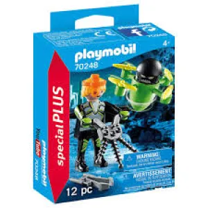 Playmobil 70248 Special Plus Agent With Drone