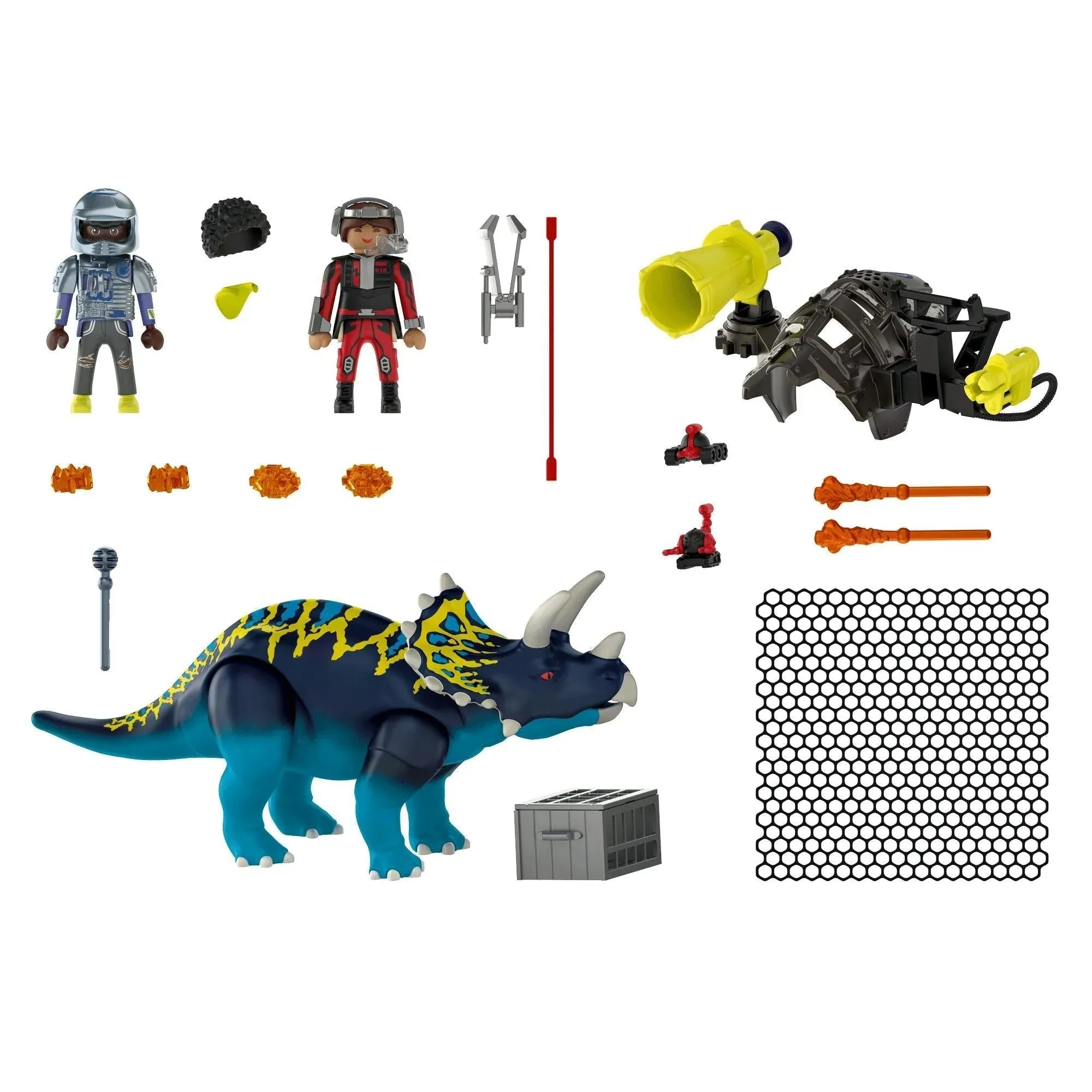 Playmobil 70627 Dino Rise Triceratops Battle for the Legendary Stones
