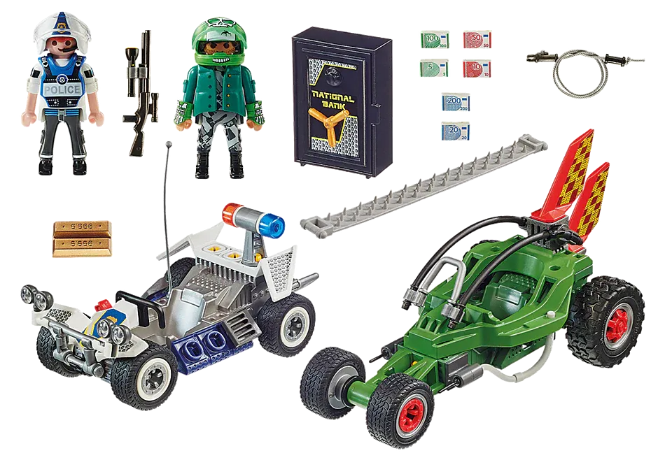 Playmobil Police Go-Kart Escape 70577