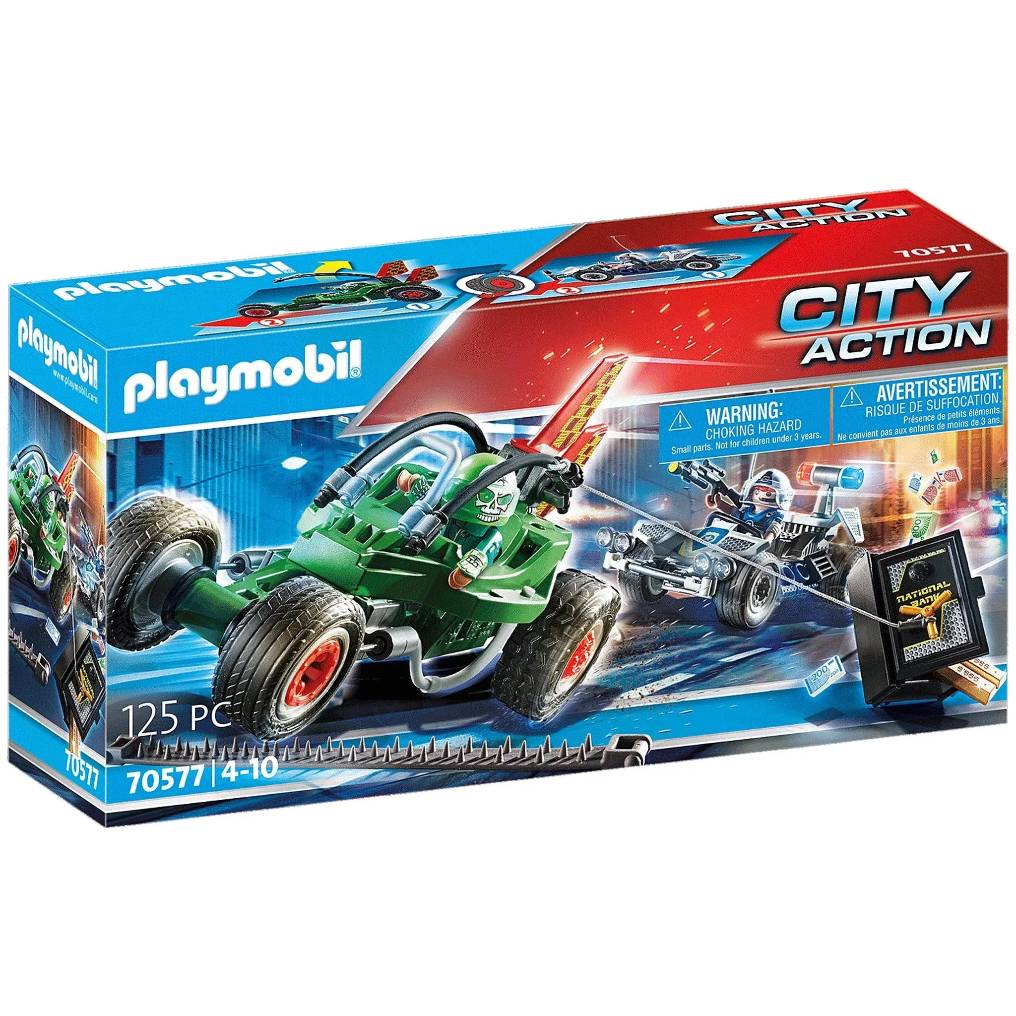 Playmobil Police Go-Kart Escape 70577