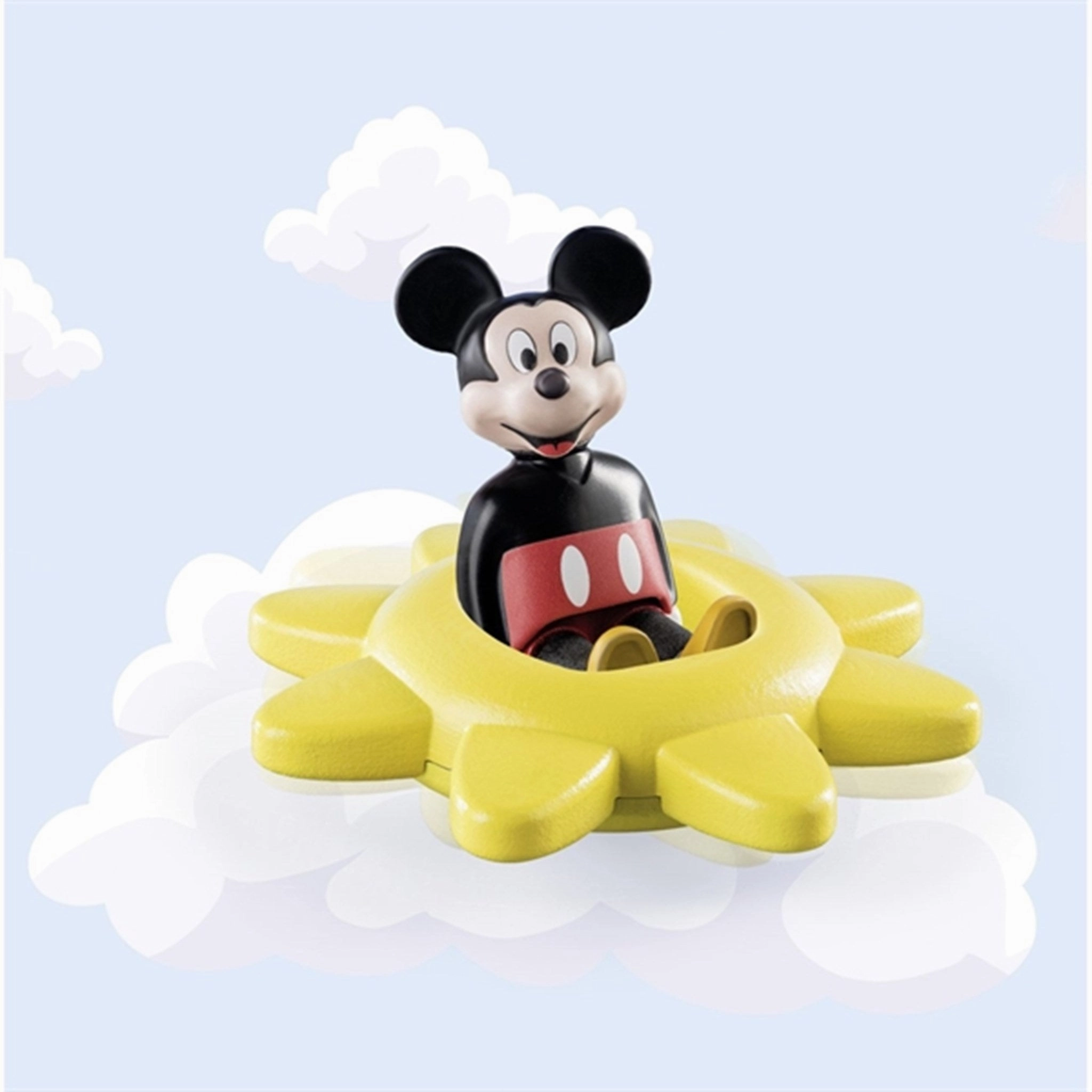 Playmobil 1.2.3 & Disney - Mickey's Spinning Sun with Rattle Feature