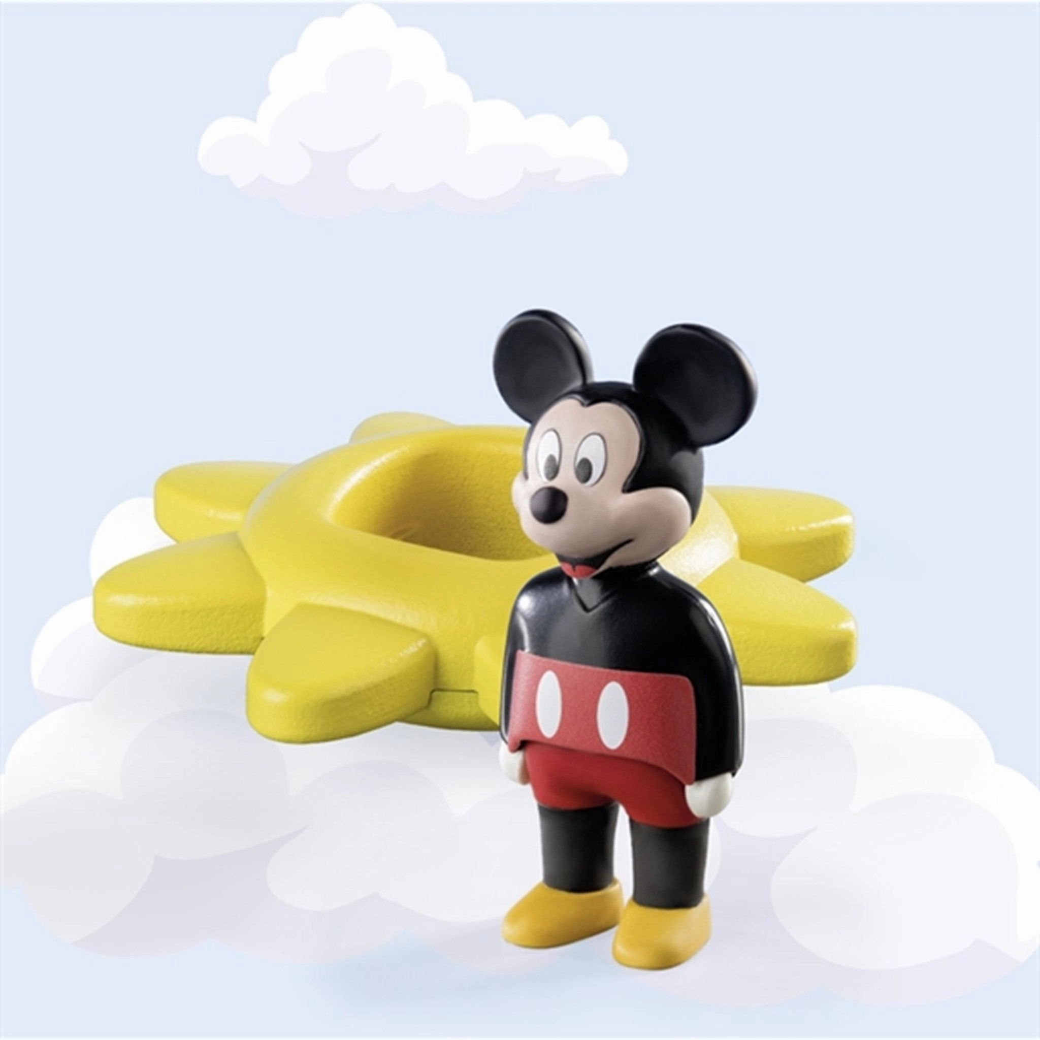 Playmobil 1.2.3 & Disney - Mickey's Spinning Sun with Rattle Feature