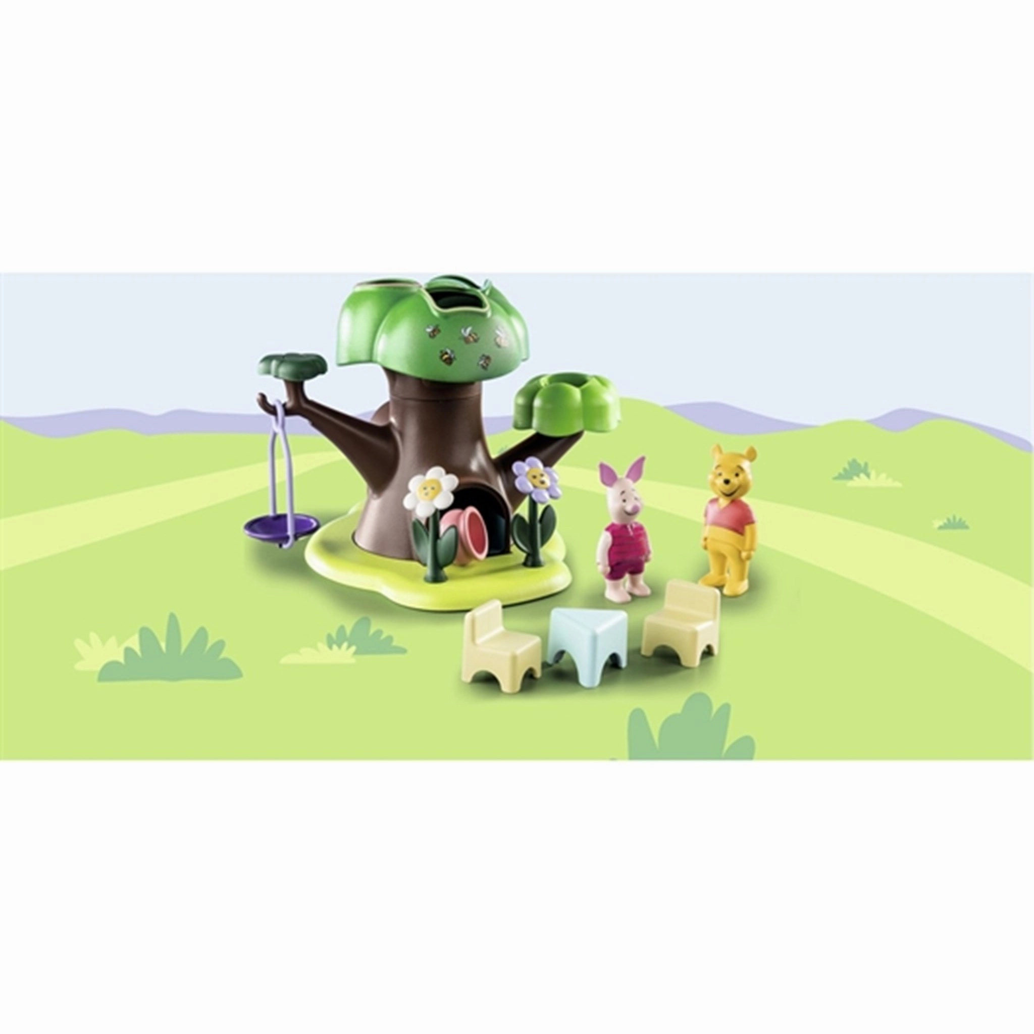 Playmobil 1.2.3 & Disney - Winnie's & Piglet's Tree House