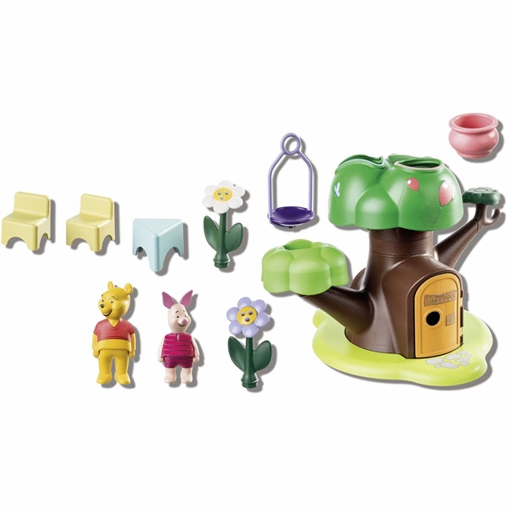 Playmobil 1.2.3 & Disney - Winnie's & Piglet's Tree House