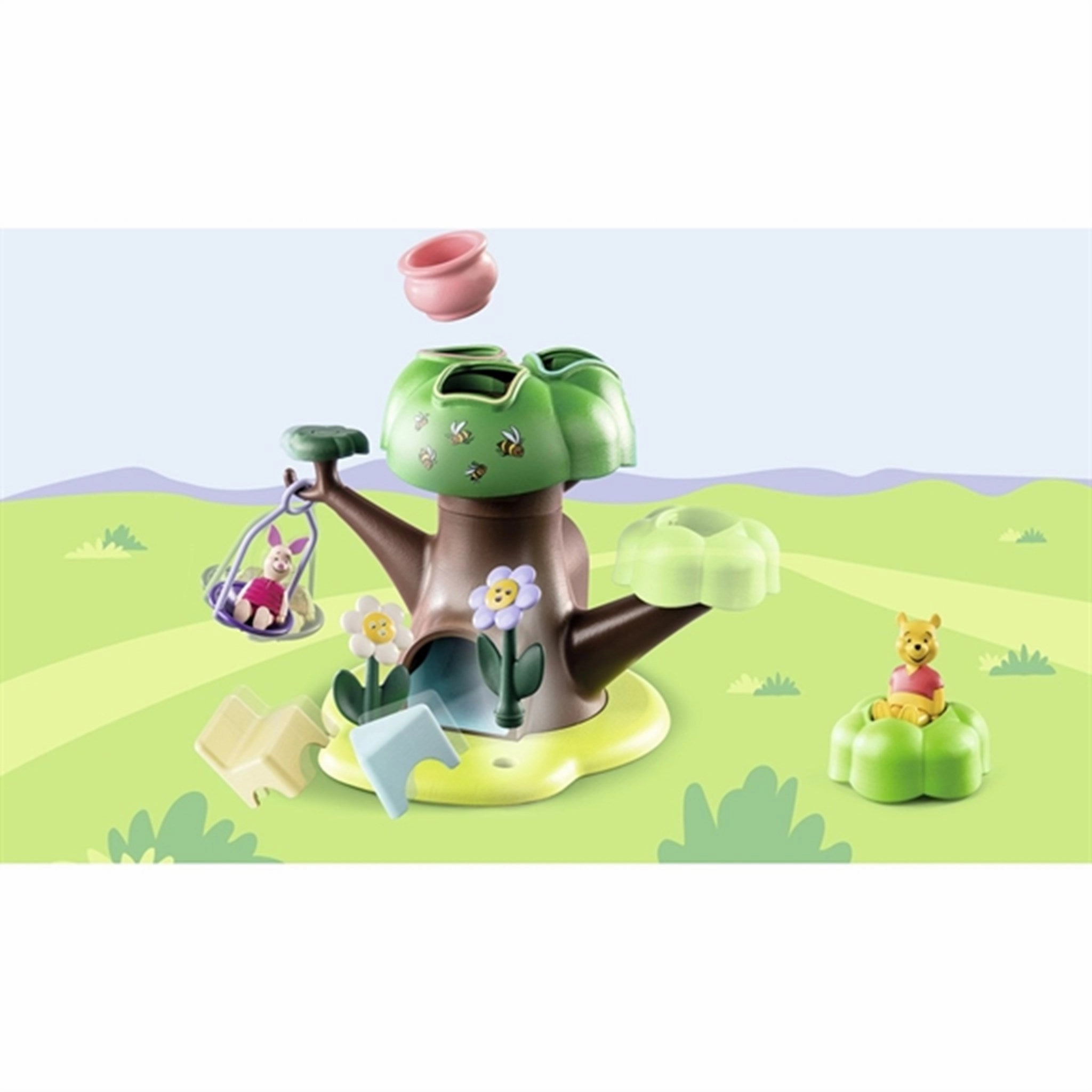 Playmobil 1.2.3 & Disney - Winnie's & Piglet's Tree House
