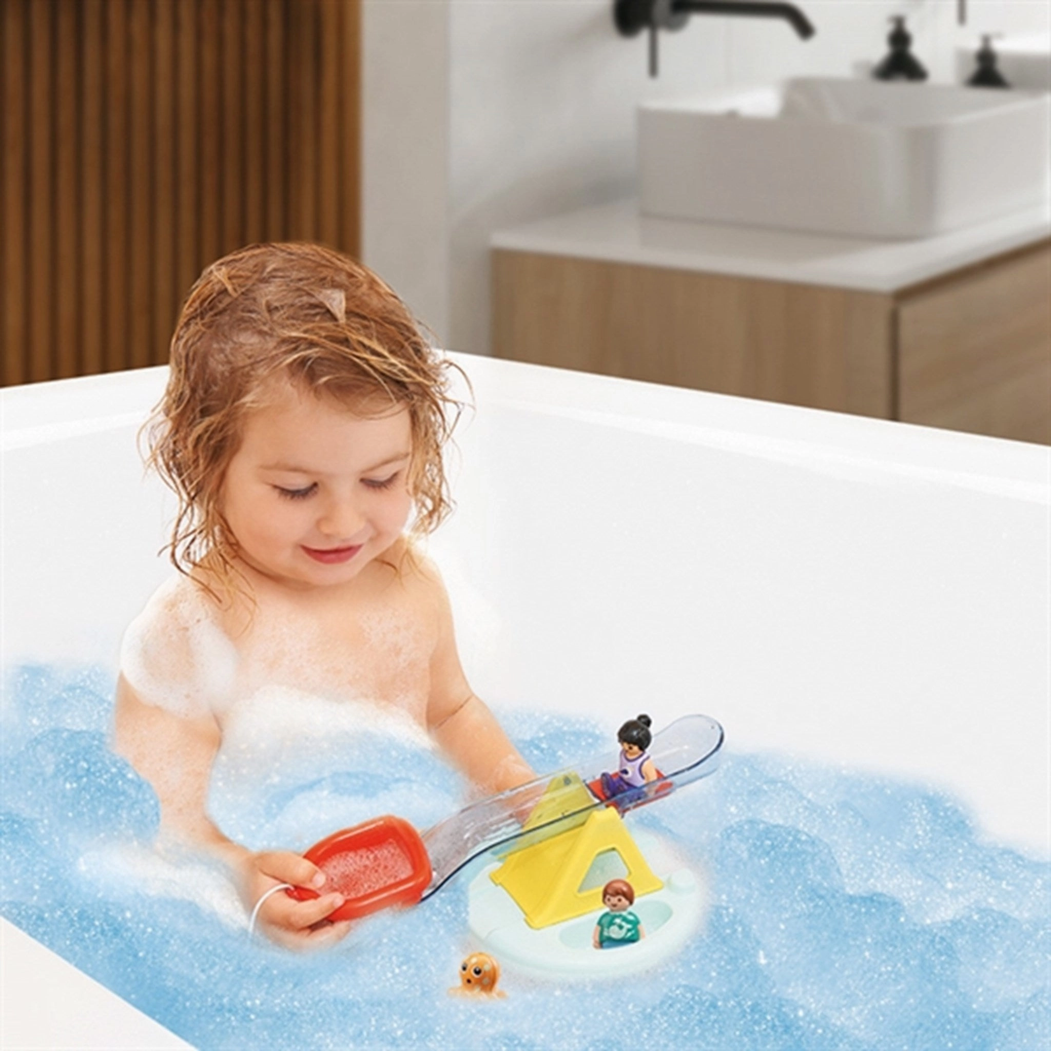 Playmobil 1.2.3 Aqua - Water Seesaw with Boat