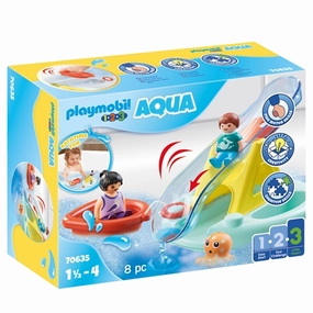 Playmobil 1.2.3 Aqua - Water Seesaw with Boat