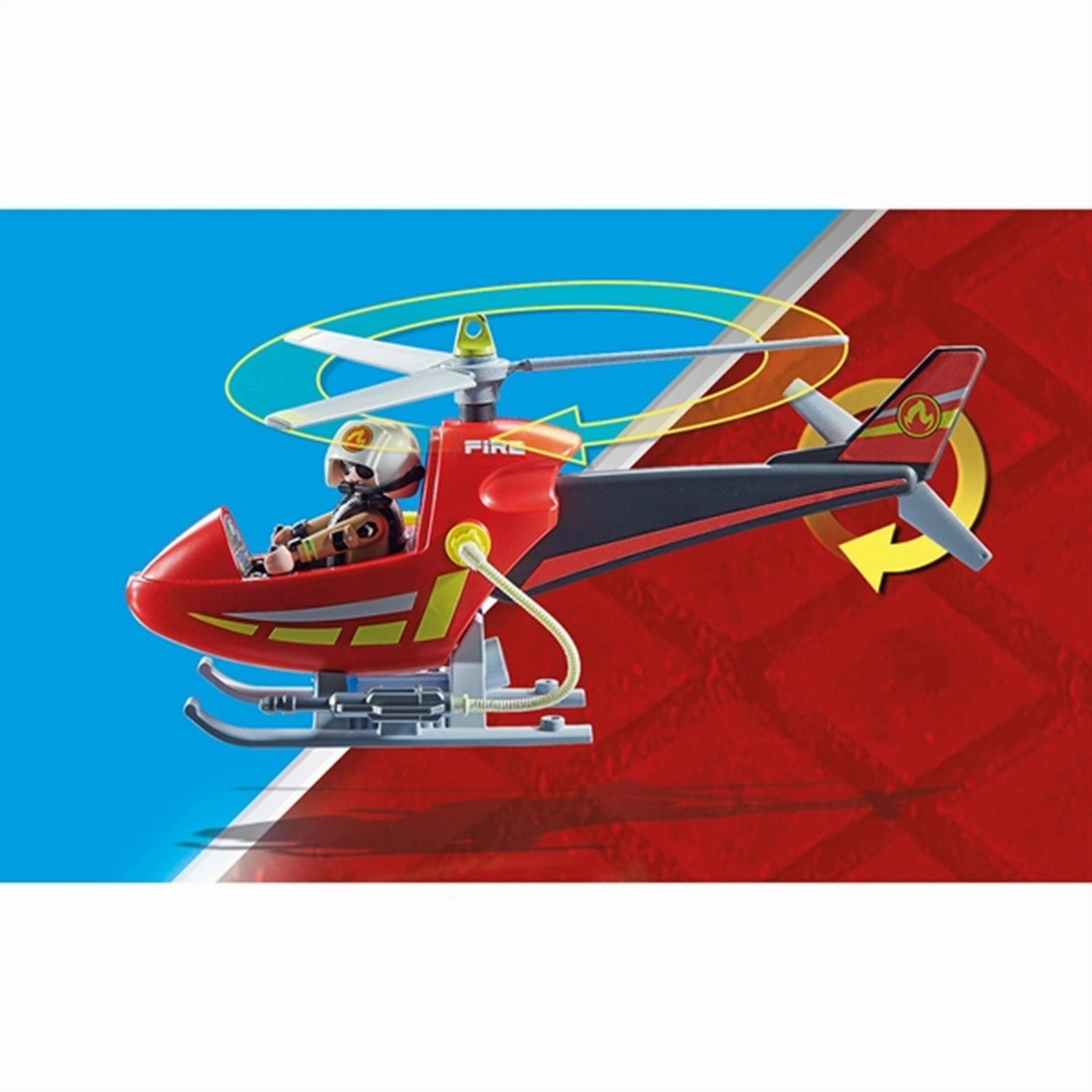 Playmobil City Action - Fire Department Helicopter