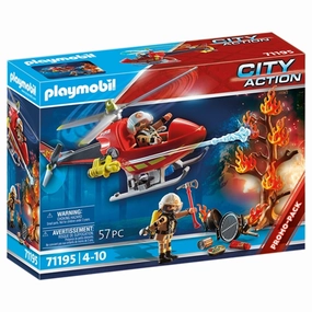 Playmobil City Action - Fire Department Helicopter
