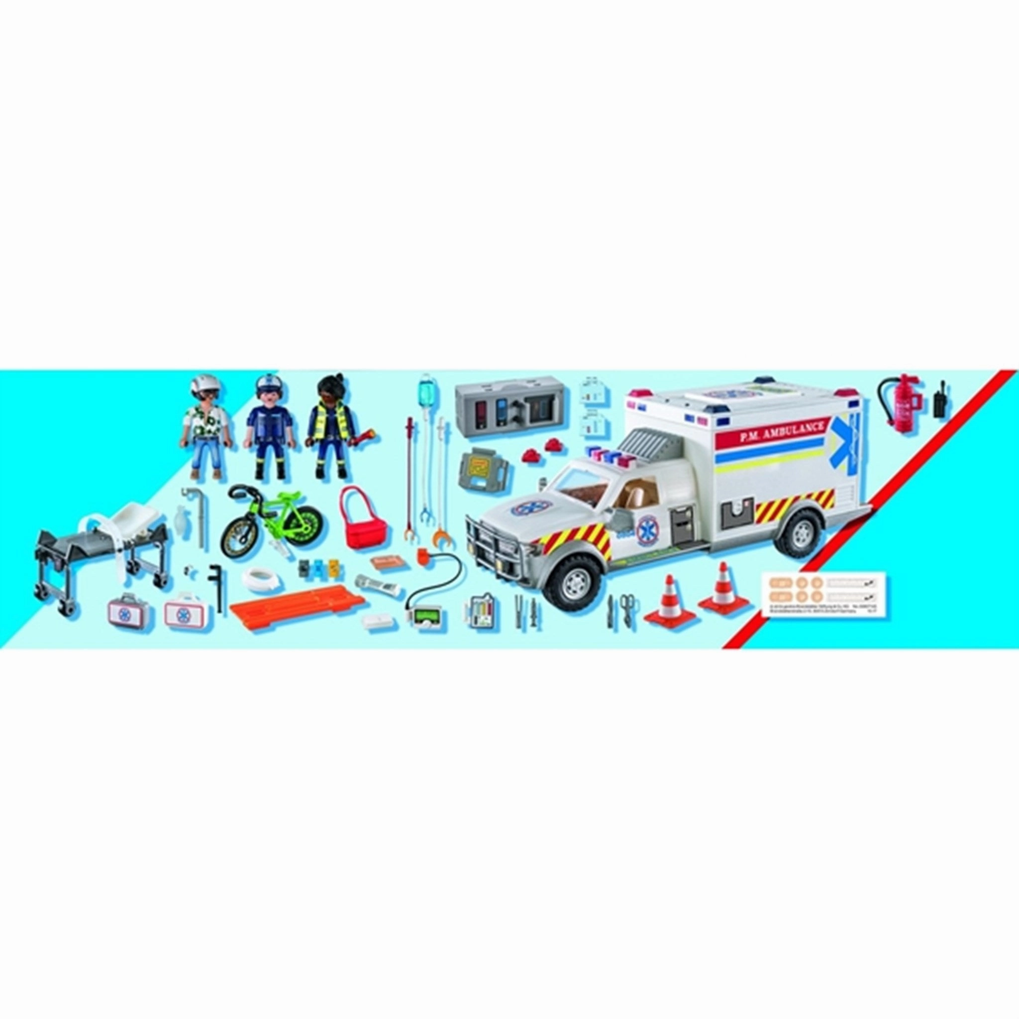 Playmobil City Action - US Ambulance with Lights and Sound