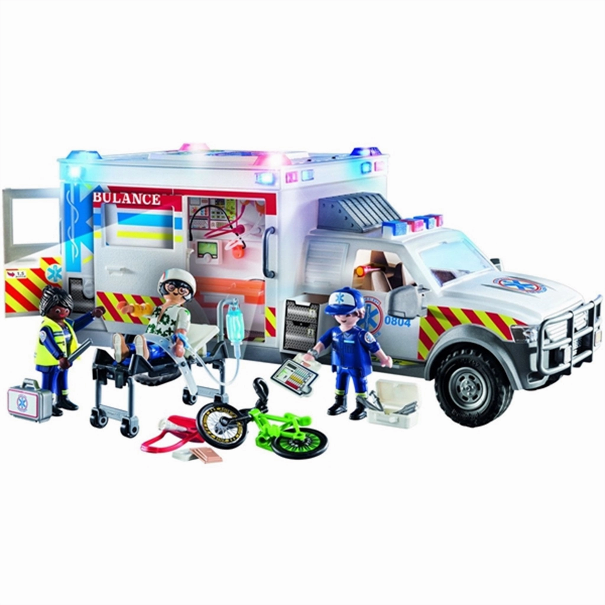 Playmobil City Action - US Ambulance with Lights and Sound