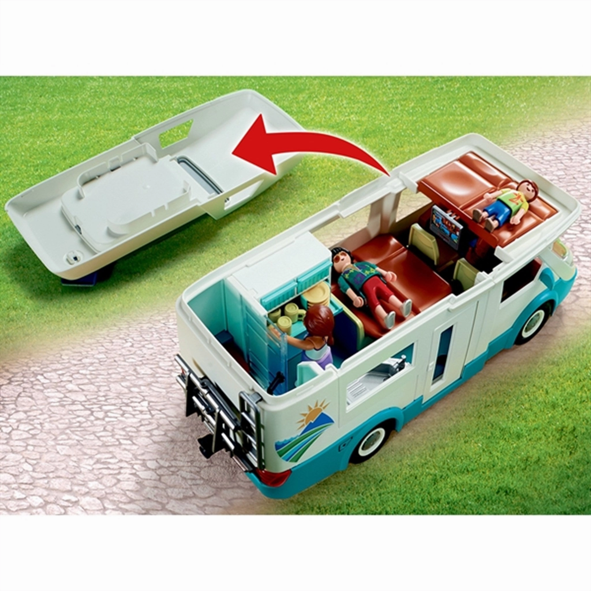Playmobil Family Fun - Family Camper