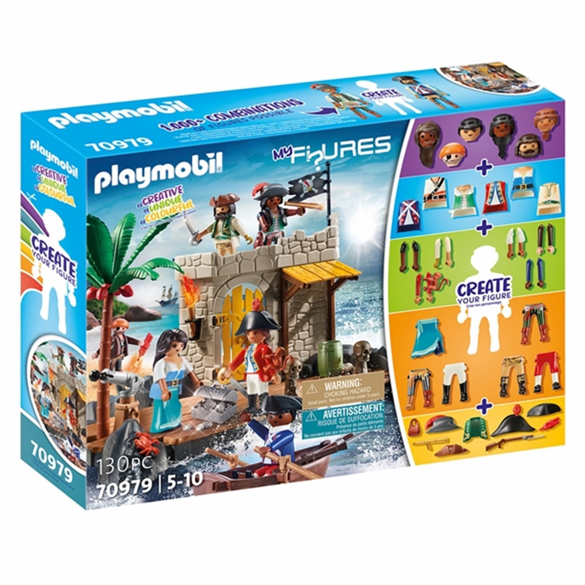 Playmobil Figures - My Figures: Island of the Pirates