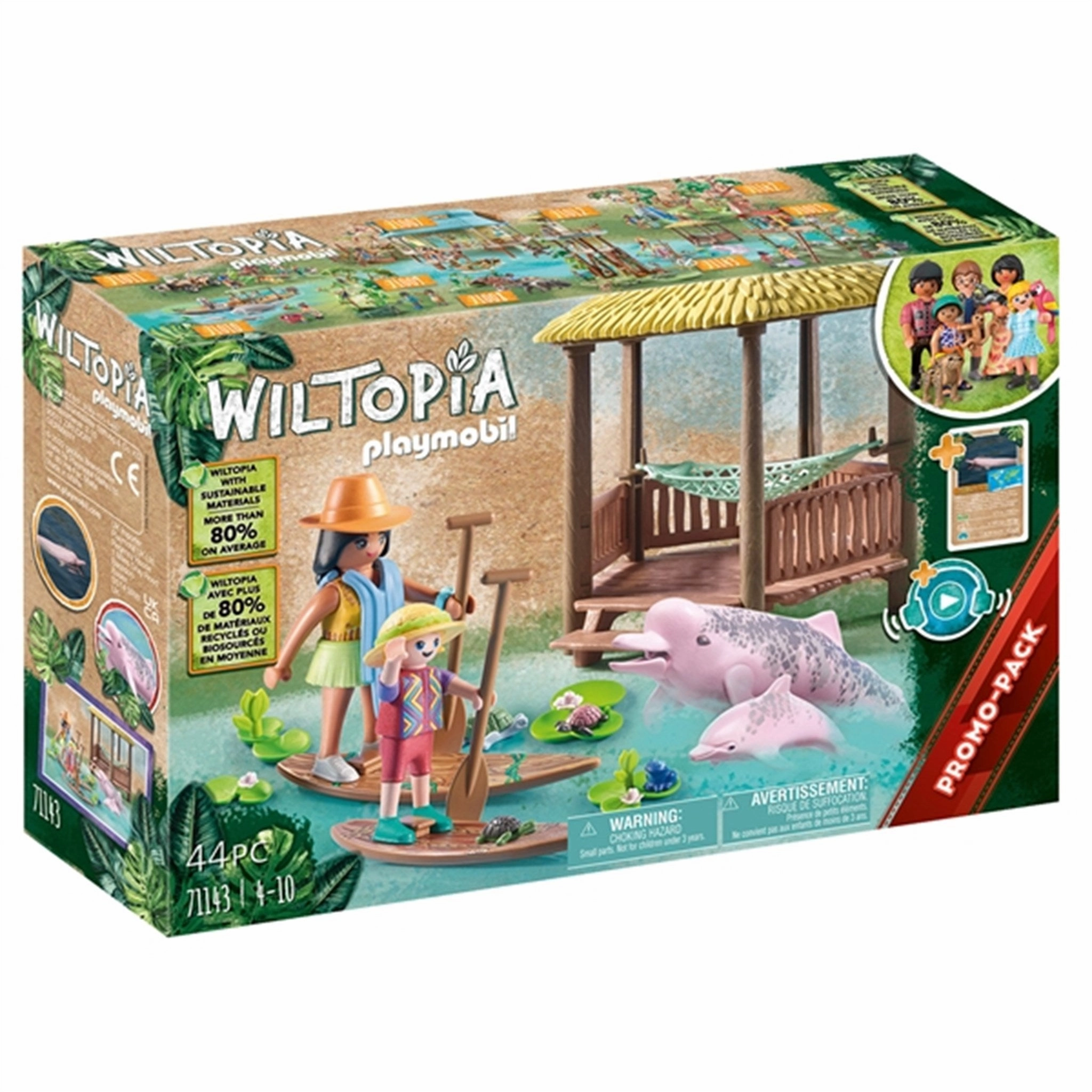 Playmobil Wiltopia - Paddling tour with the River Dolphins