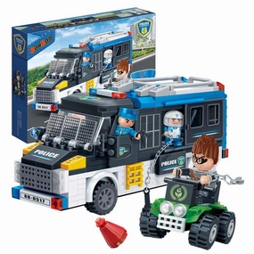 Police Van 325pcs Banbao blocks 7003