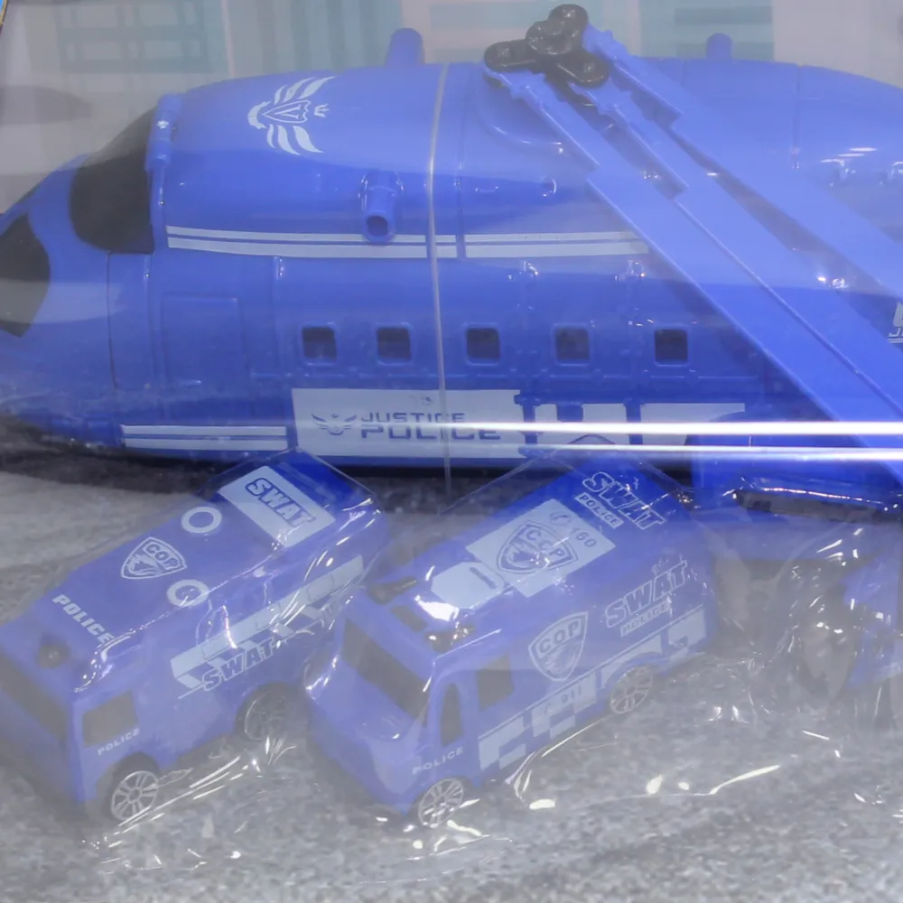 Policemen Helicopter Play Set