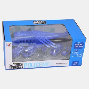 Policemen Helicopter Play Set