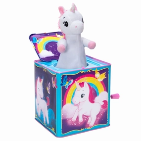 Pop & Glow Unicorn Jack In The Box - DAMAGED BOX