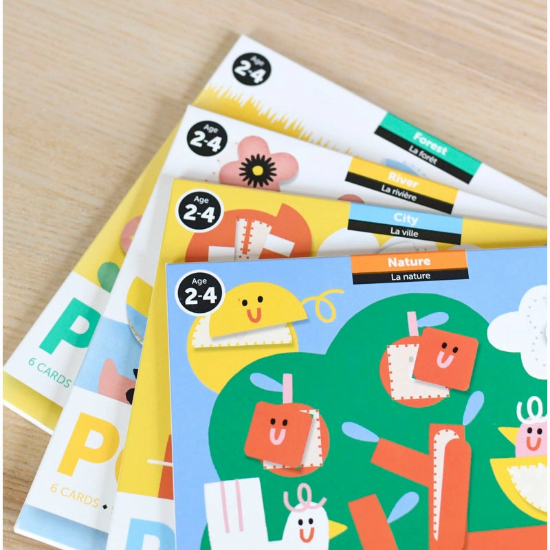 Poppik Baby Nature 6 Cards with 96 Stickers