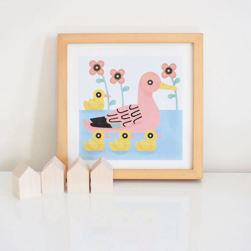 Poppik Baby River 6 Cards with 96 Stickers