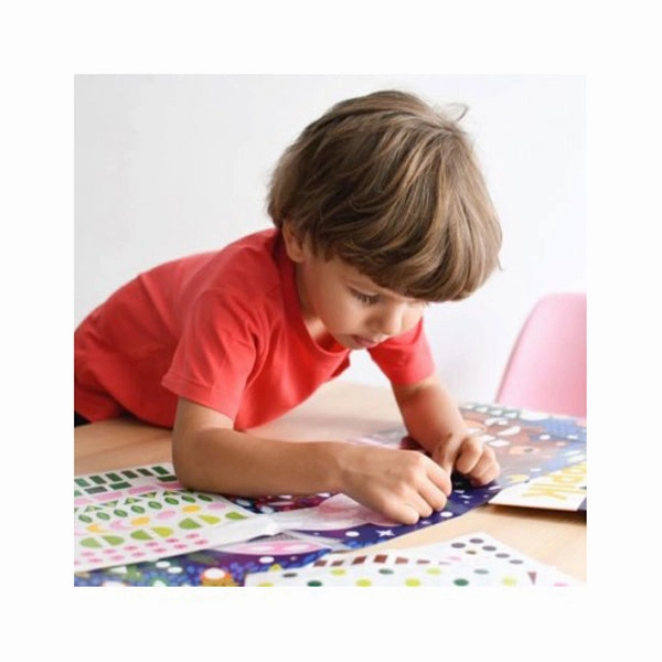 Poppik Panorama Baby Animals Educational Poster with 520 Stickers