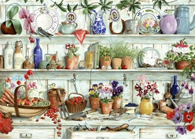 Posies & Produce - BIG 500 Piece Jigsaw Puzzle