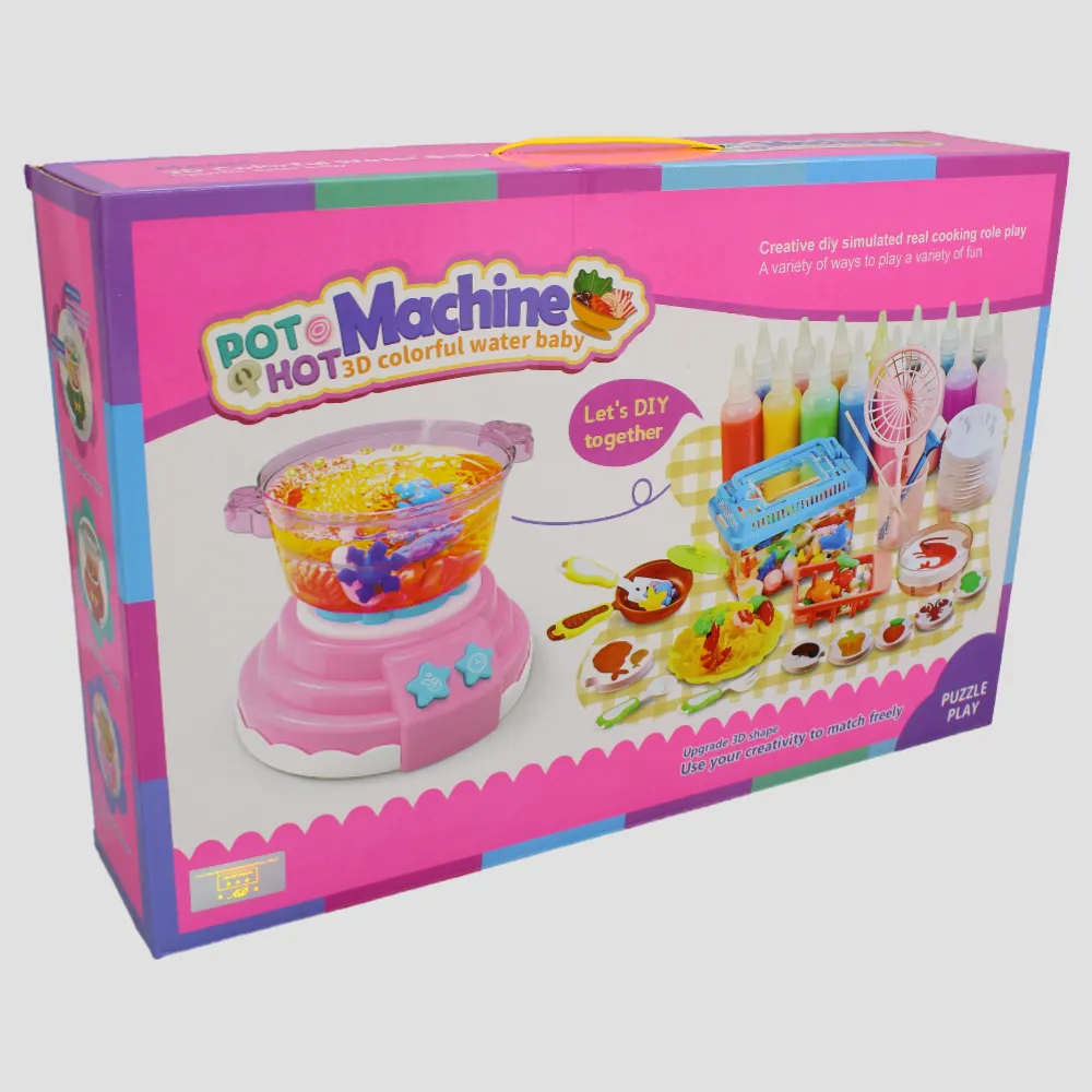 Pot Hot Machine - 3D Colorful Water Baby