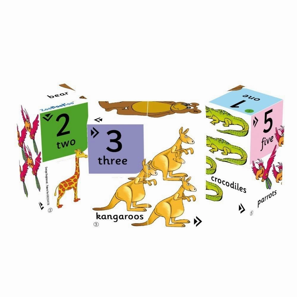 Pre-School Cube Book Pack - Alphabet and Numbers Cubes