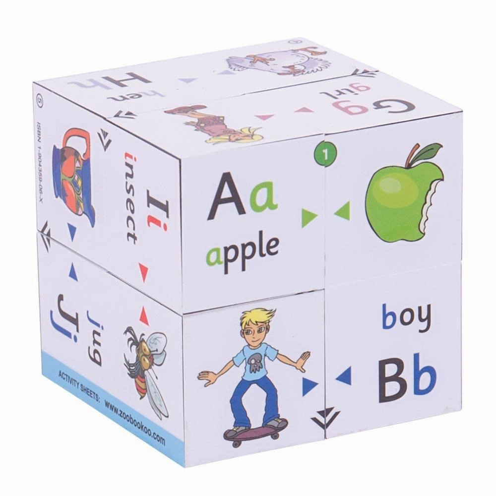 Pre-School Cube Book Pack - Alphabet and Numbers Cubes