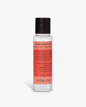 Puritx Hand Sanitiser 60ml - Bergamot, Vertiver & Black Pepper