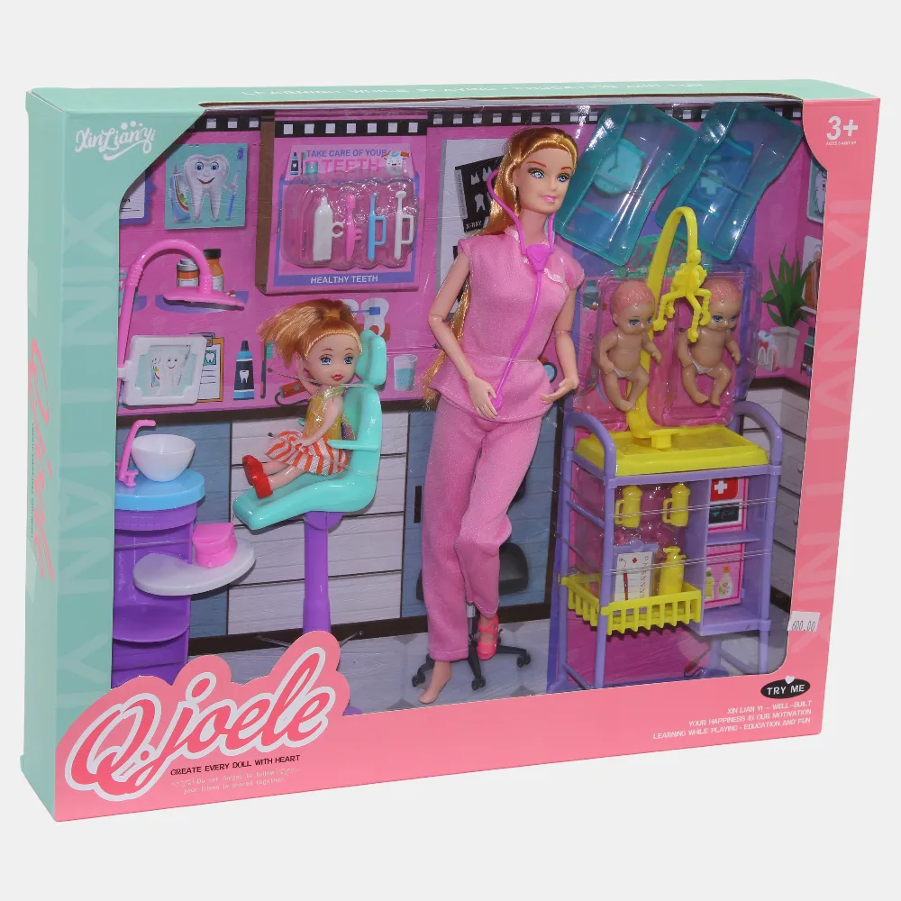 Q.Joele Doll Nurse Suit  Medical Play for Little Helpers