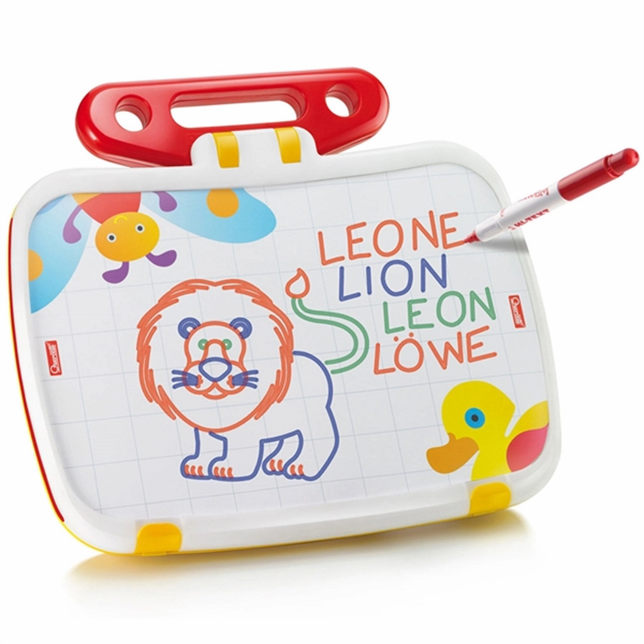 Quercetti Combi ABC   123 - Magnetic Tablet with Letters and Numbers