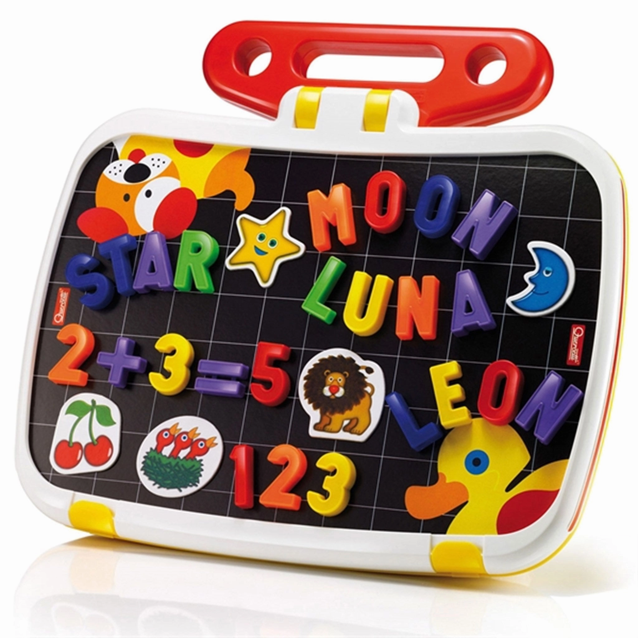 Quercetti Combi ABC   123 - Magnetic Tablet with Letters and Numbers