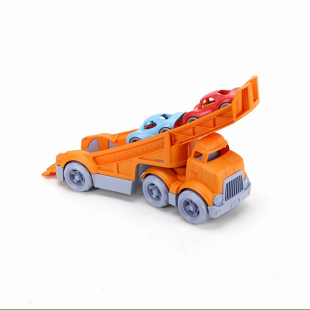 Racing Truck with 2 Race Cars - DAMAGED BOX
