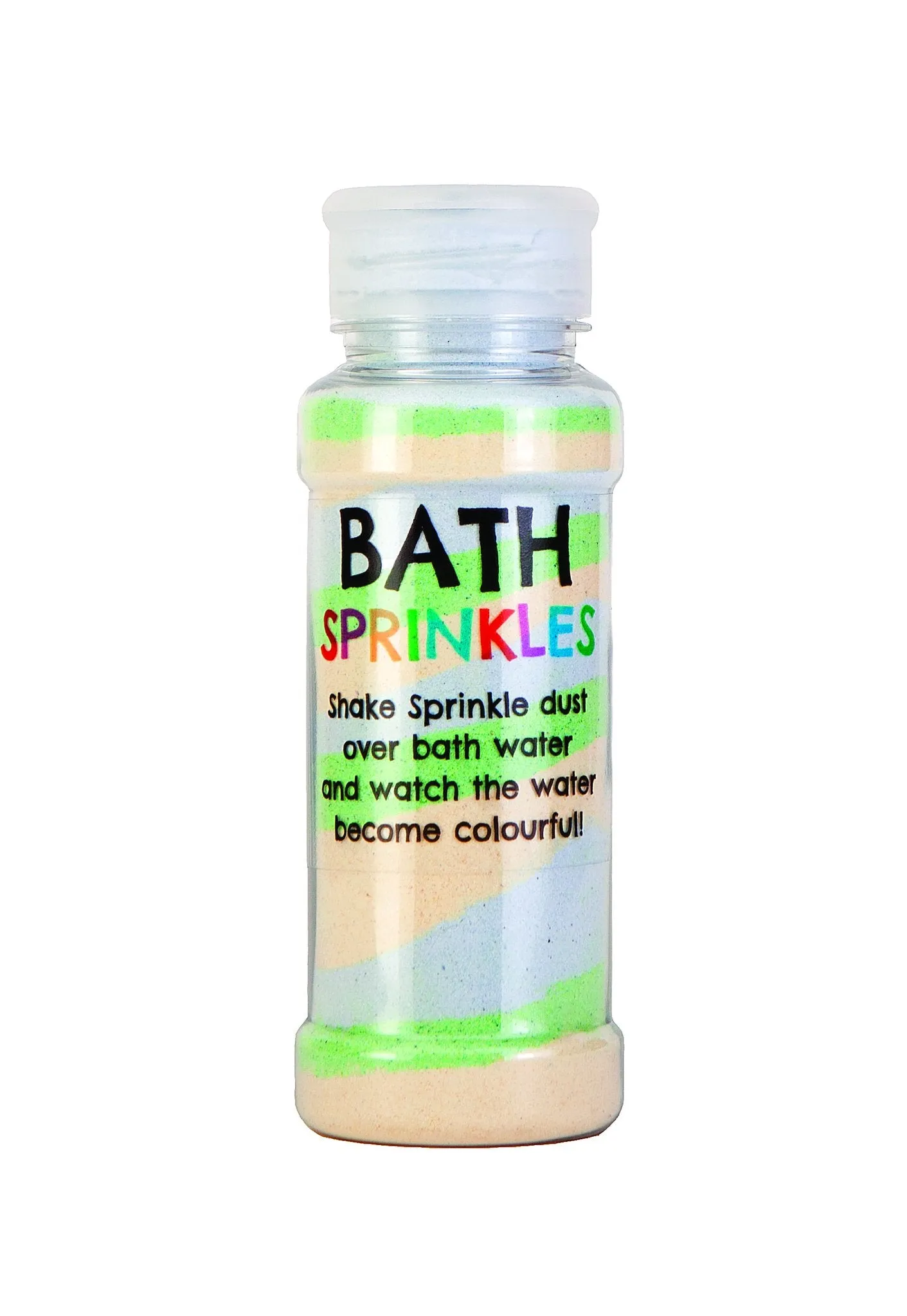 Rainbow Bath Sprinkles Green