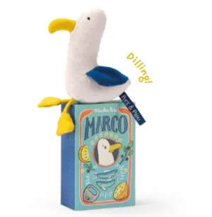 Rattle - Seagull - Puce & Pilou