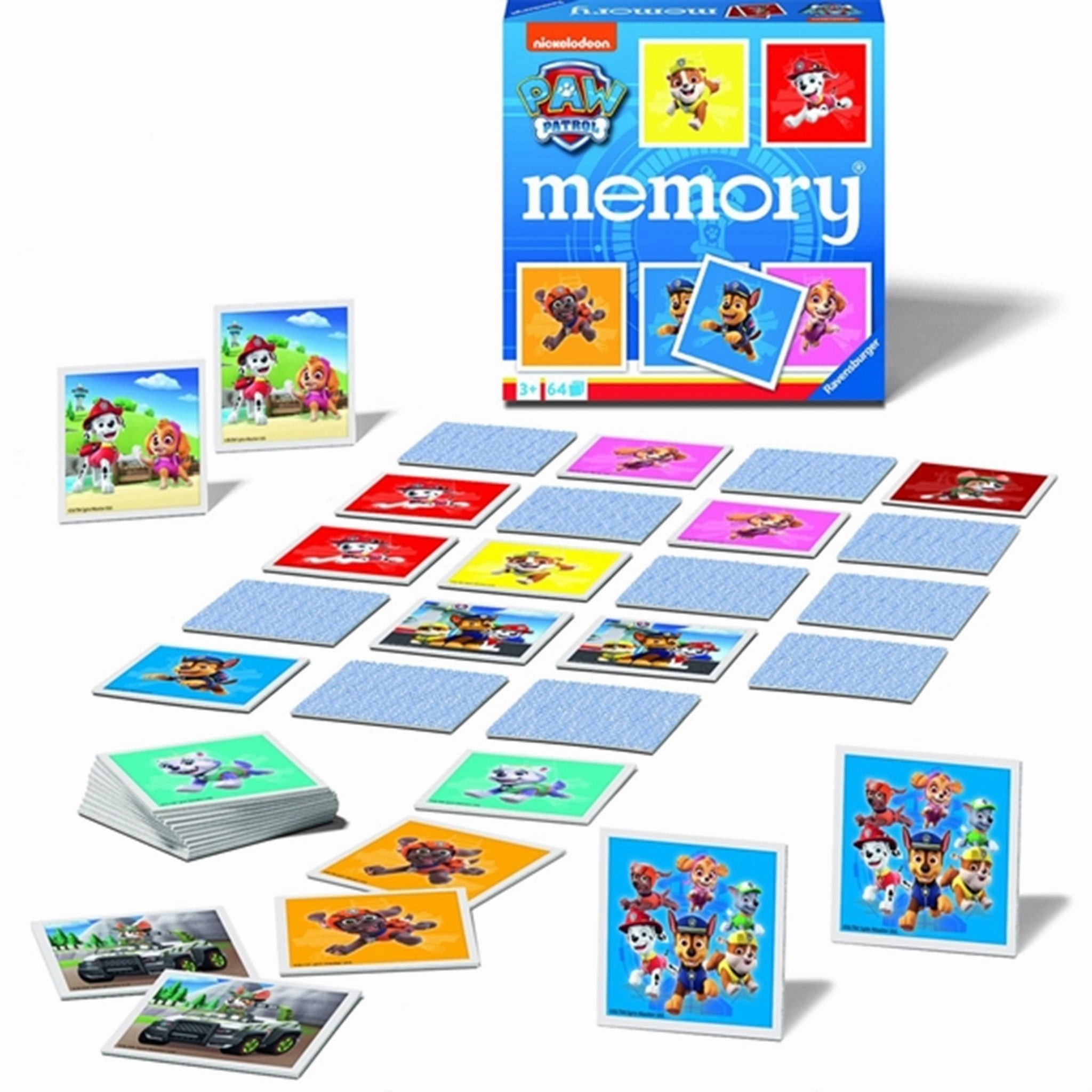 Ravensburger Paw Patrol Memory 2022 Vendespil