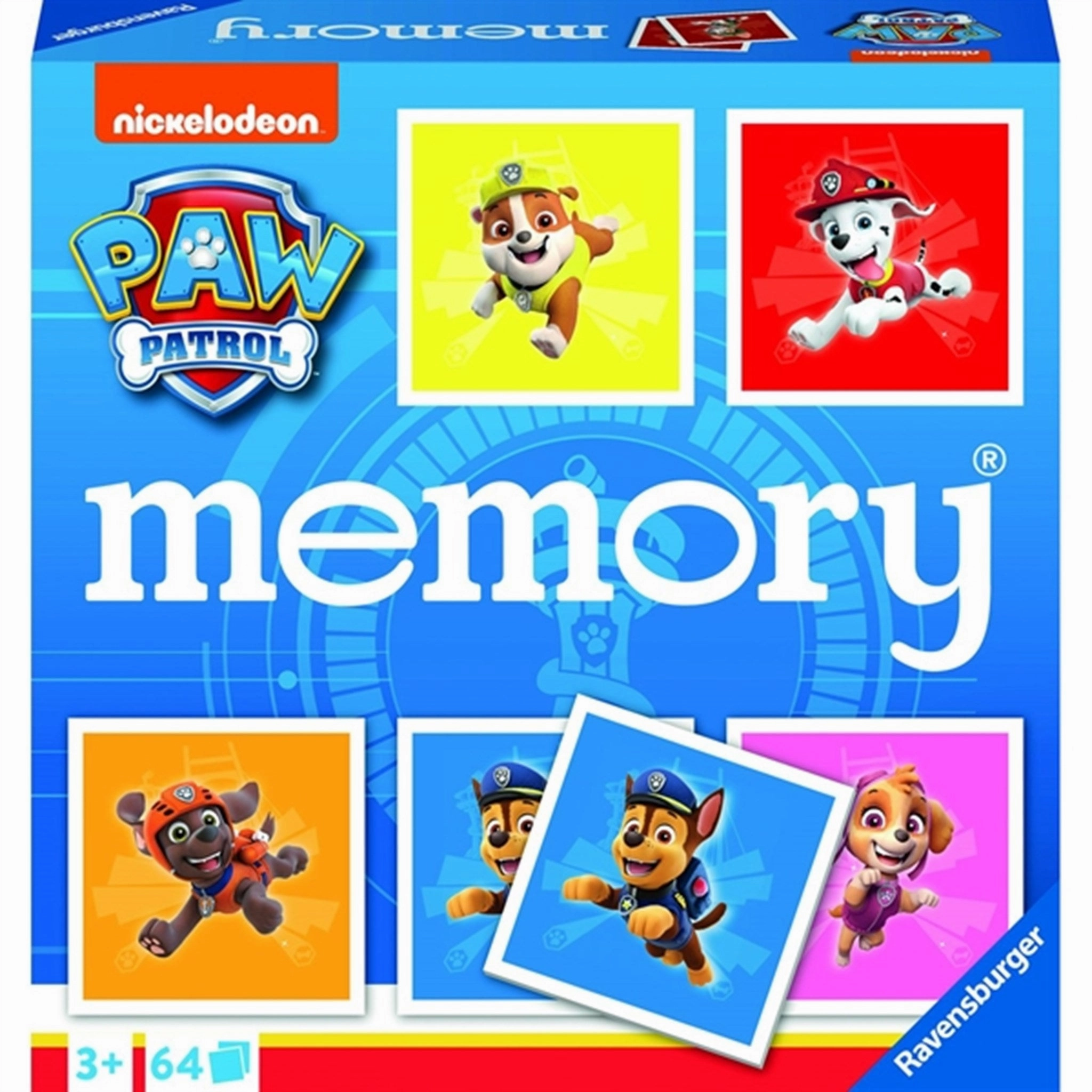 Ravensburger Paw Patrol Memory 2022 Vendespil