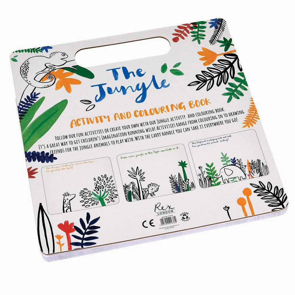 Rex Jungle Colouring and Activity Book