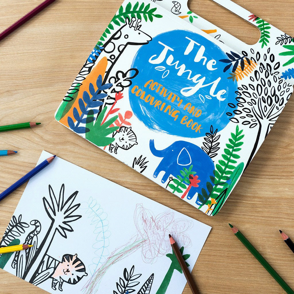 Rex Jungle Colouring and Activity Book