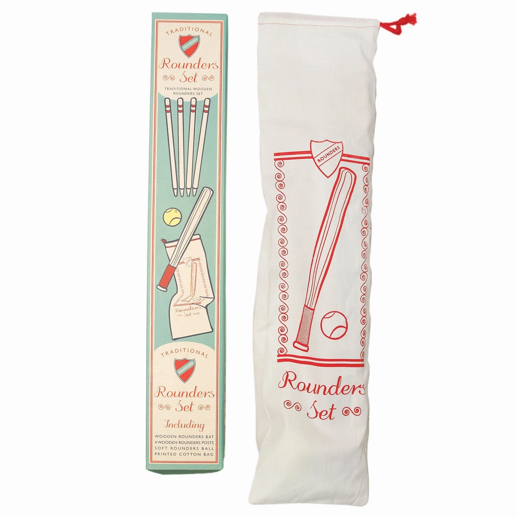 Rex Traditional Wooden Rounders Set