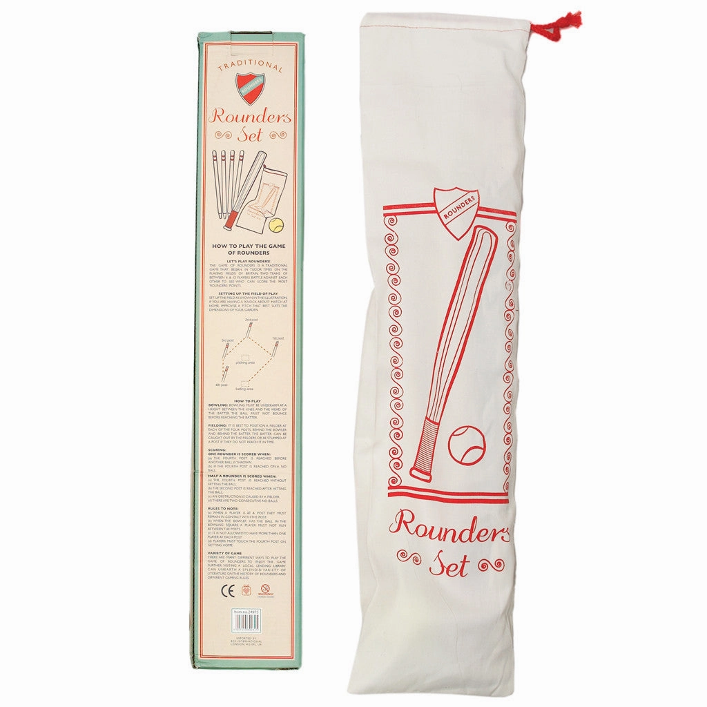 Rex Traditional Wooden Rounders Set