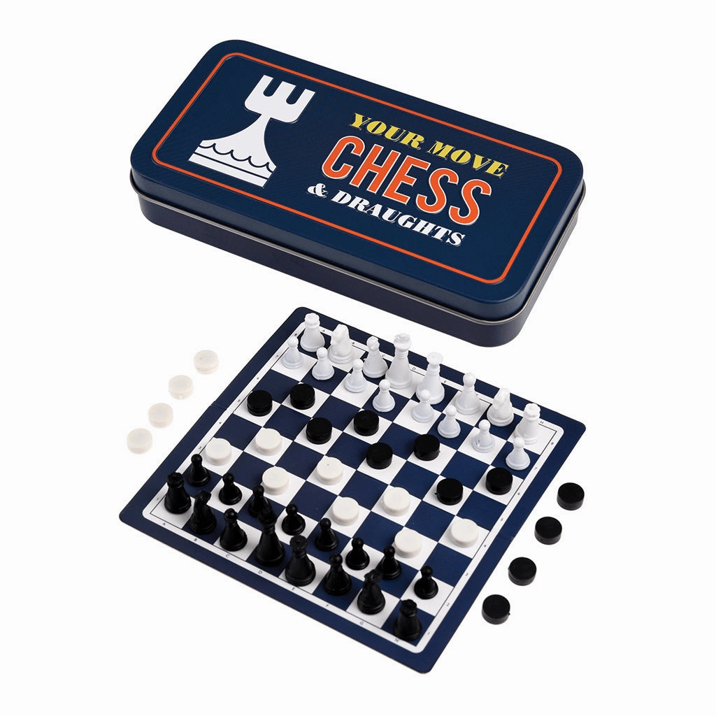 Rex Travel Chess and Draughts Game