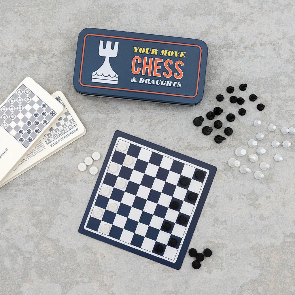 Rex Travel Chess and Draughts Game