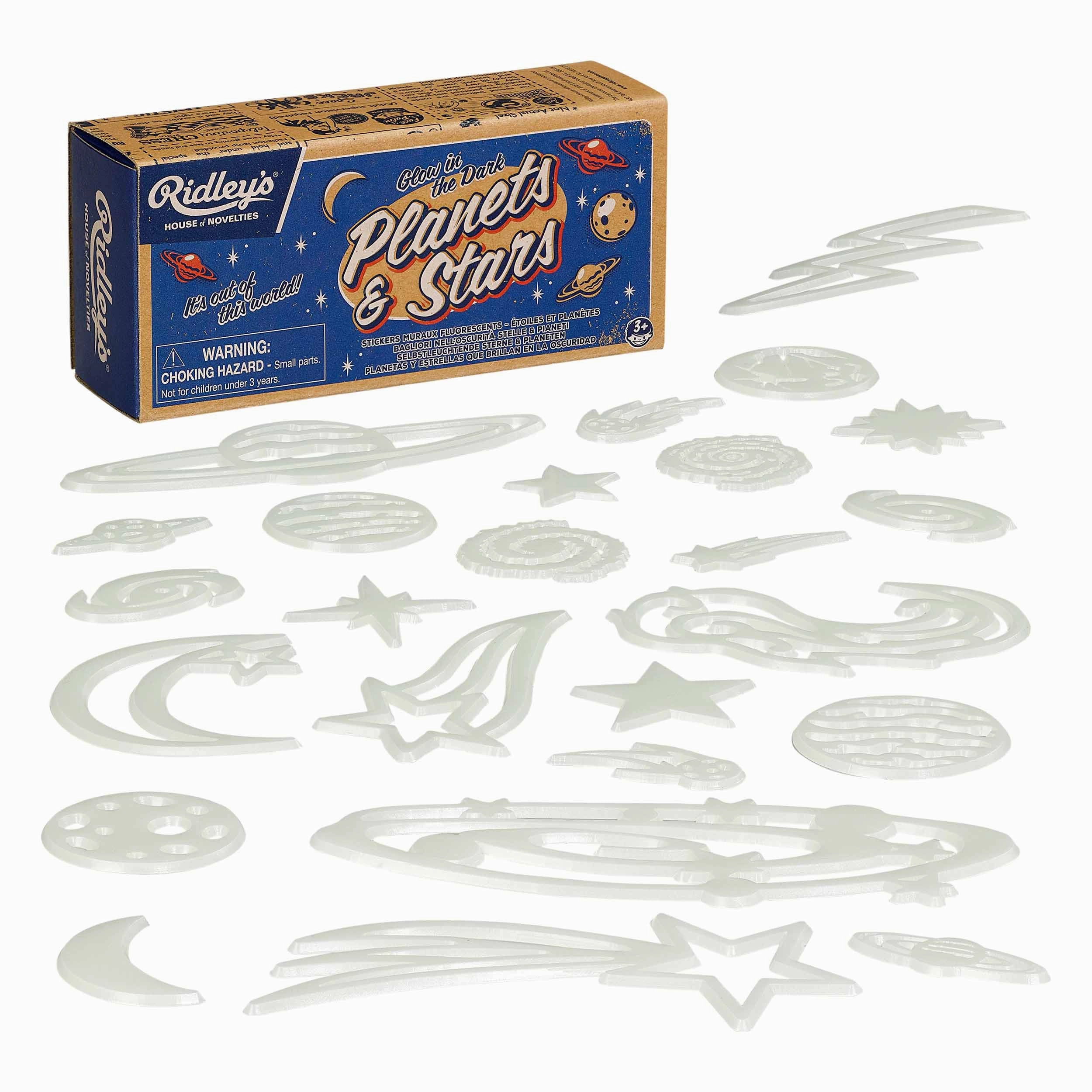 Ridleys Games Glow In The Dark Planets & Stars