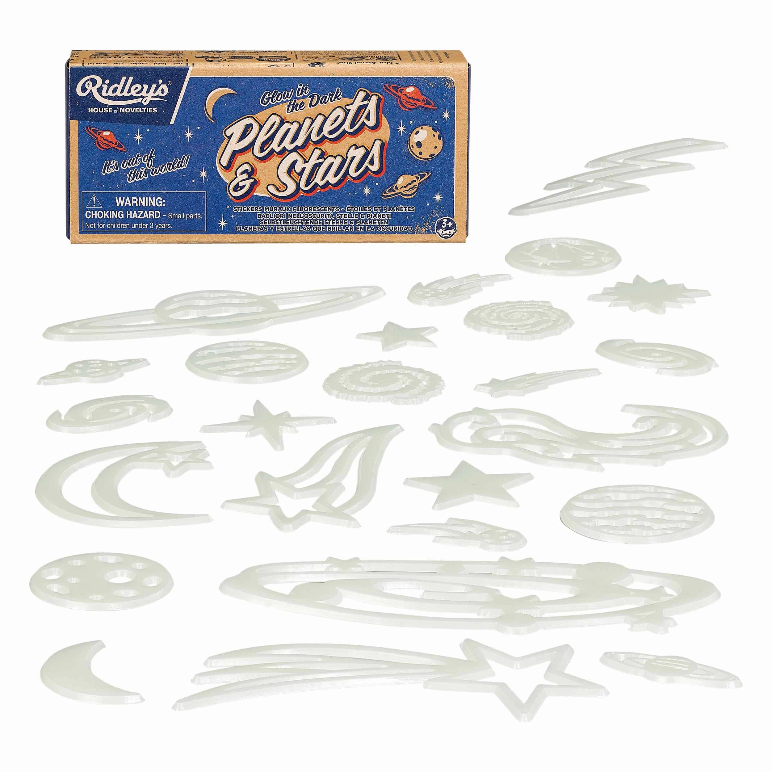 Ridleys Games Glow In The Dark Planets & Stars