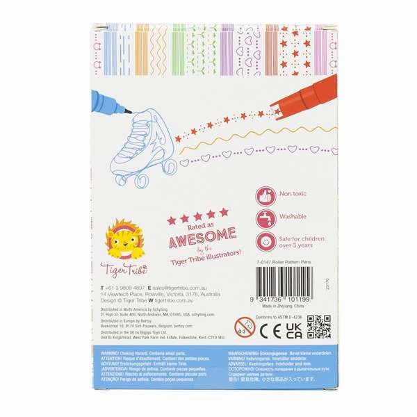 Roller Pattern Pens