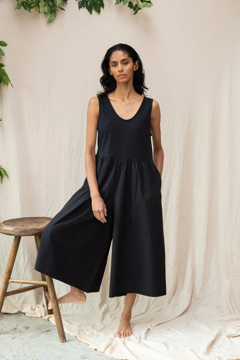 Rory Organic Jumpsuit in Black