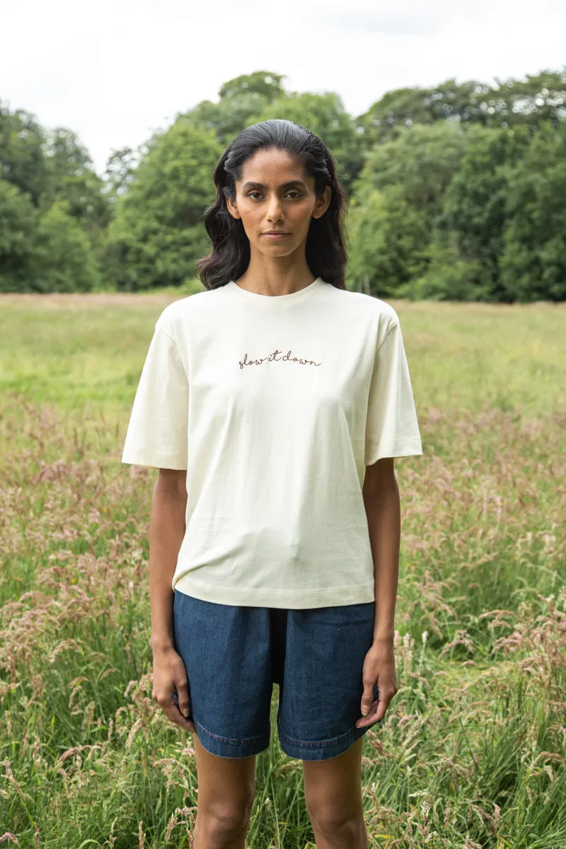 Samira Organic Cotton Top in White